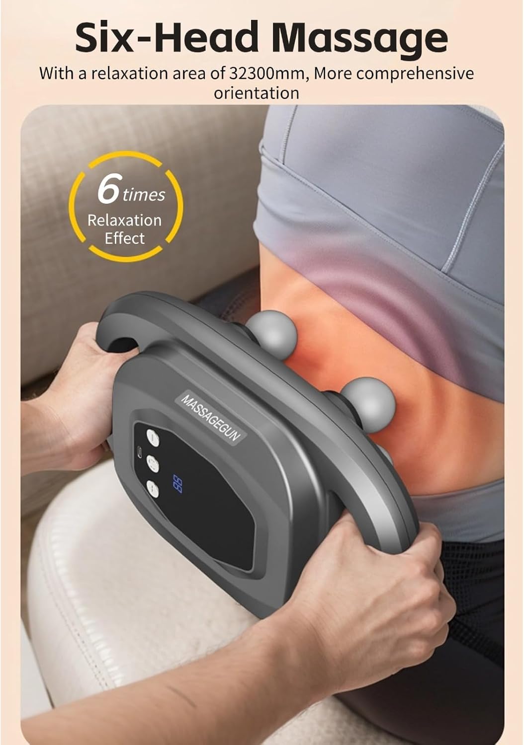 6 Heads Massager Machine || جهاز تدليك بستة رؤوس