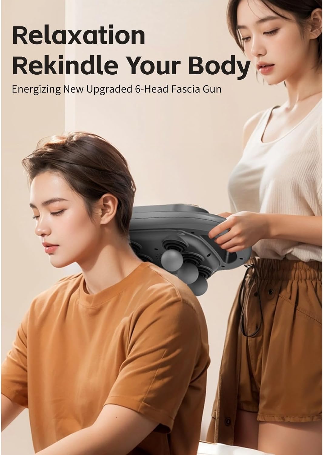 6 Heads Massager Machine || جهاز تدليك بستة رؤوس